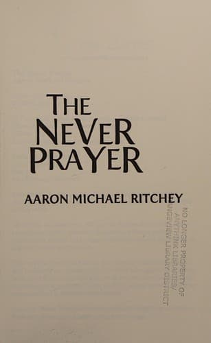 Cover image for The never prayer
