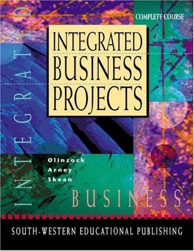 Cover image for Integrated Business Projects (with CD-ROM)