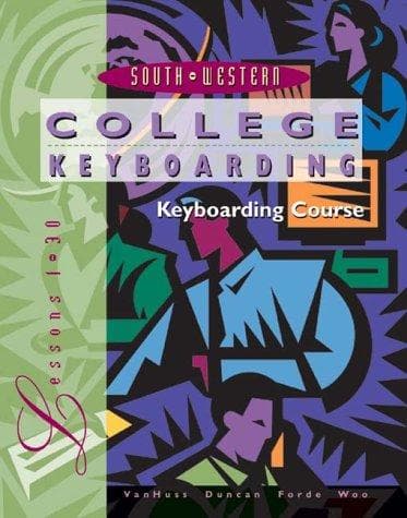 Cover image for College Keyboarding,Microsoft Word 2000, Lessons 1-30