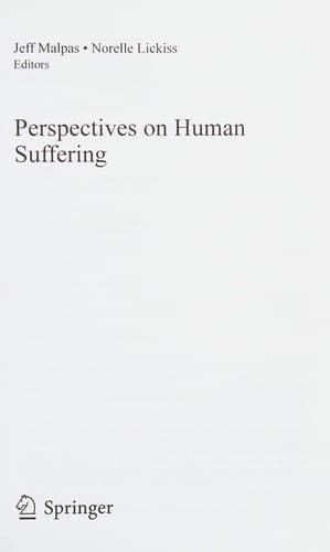 Cover image for Perspectives on human suffering