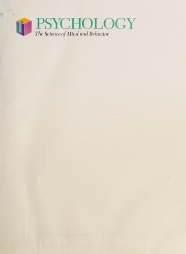 Cover image for Psychology