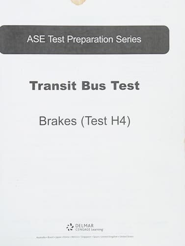 Cover image for Transit bus test.