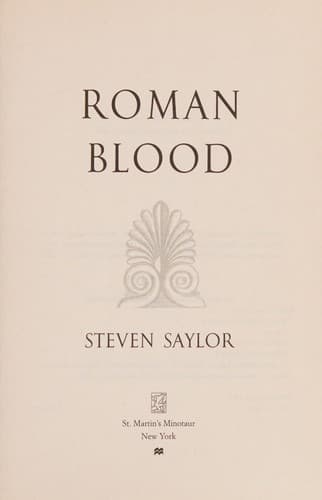 Cover image for Roman blood