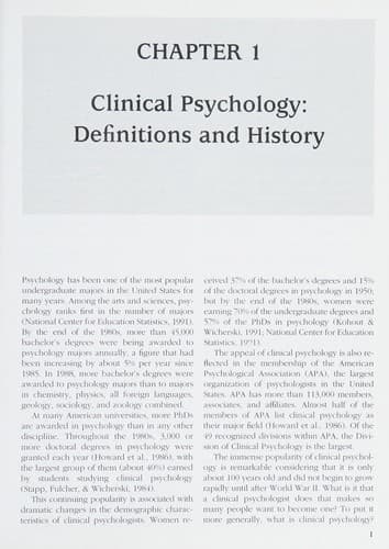 Cover image for Introduction to clinical psychology