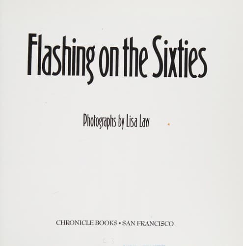 Cover image for Flashing on the sixties