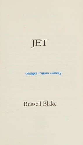 Cover image for Jet