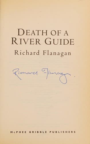Cover image for Death of a river guide