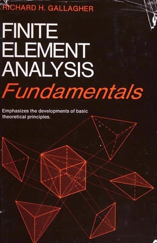 Cover image for Finite element analysis: fundamentals