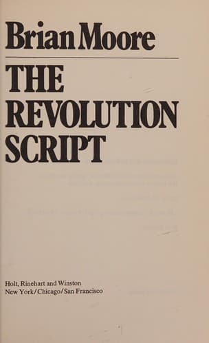 Cover image for The Revolution Script