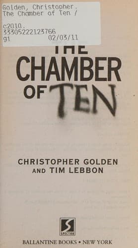 Cover image for The Chamber of Ten