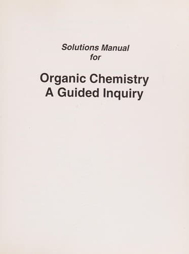 Cover image for Organic chemistry