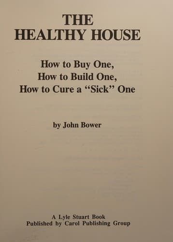 Cover image for The Healthy House