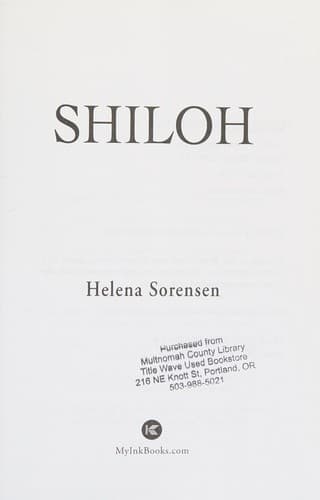 Cover image for Shiloh