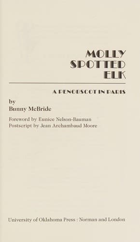 Cover image for Molly Spotted Elk