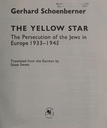 Cover image for Yellow Star