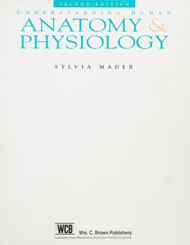 Cover image for Understanding human anatomy & physiology