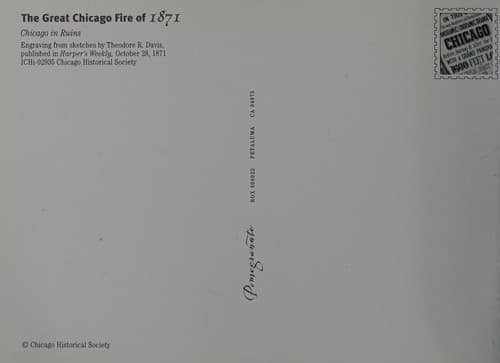 The Great Chicago Fire of 1871