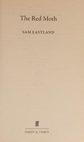 Cover image for The red moth