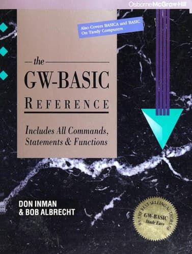 Cover image for The Gw-Basic Reference