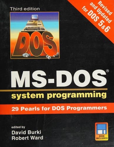 Cover image for MS-DOS system programming