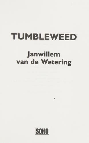Cover image for Tumbleweed