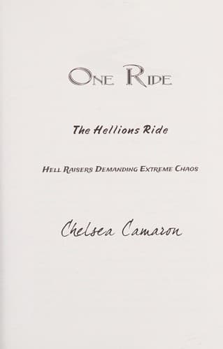 Cover image for One ride