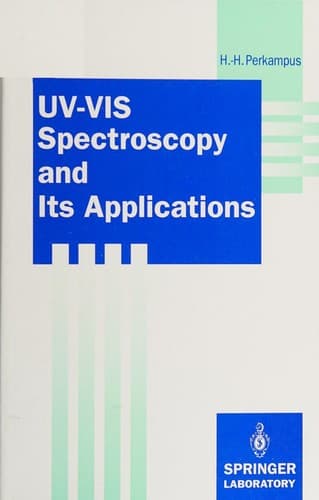 Cover image for UV-VIS spectroscopy and its applications