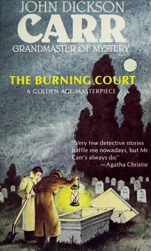 Cover image for The Burning Court