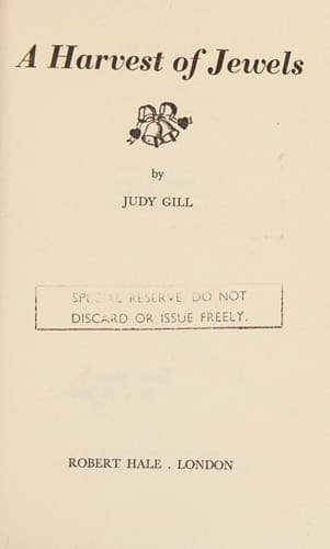 Cover image for A harvest of jewels