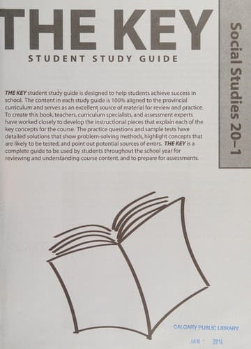 Cover image for The key student study guide