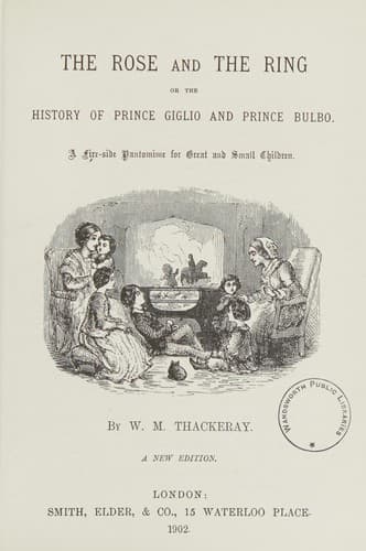Cover image for The rose and the ring
