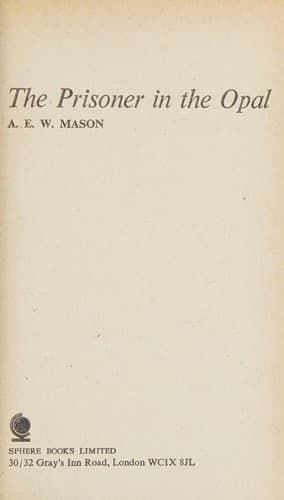 Cover image for The prisoner in the opal