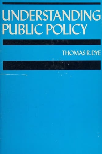 Cover image for Understanding public policy