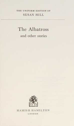Cover image for The albatross, and other stories.