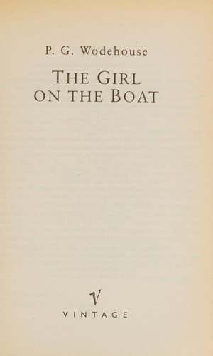 Cover image for The girl on the boat