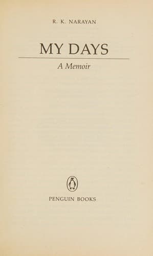 Cover image for My Days