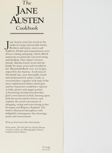Cover image for The Jane Austen cookbook