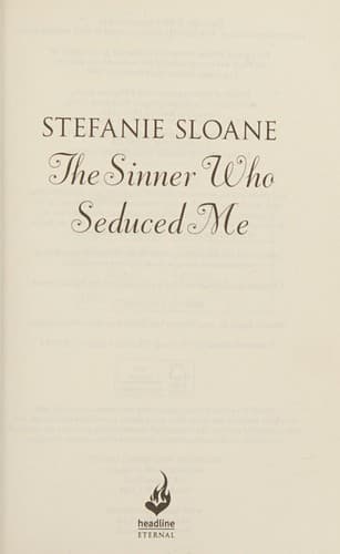 Cover image for The sinner who seduced me