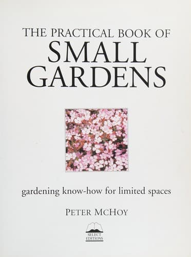 Cover image for Small gardens.