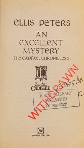 Cover image for An excellent mystery