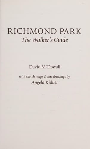 Cover image for Richmond Park