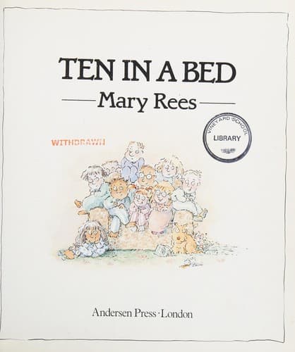 Cover image for Ten in a bed