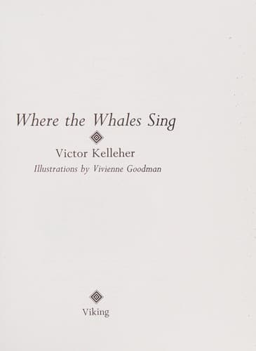 Cover image for Where the whales sing