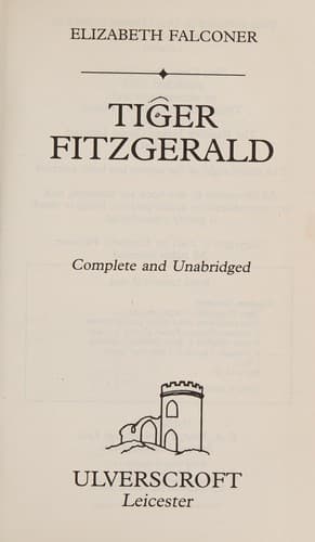Cover image for Tiger Fitzgerald