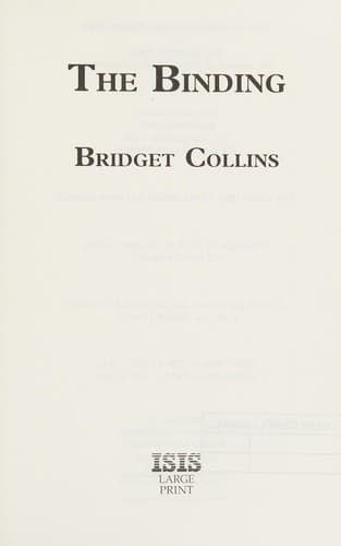 Cover image for The binding
