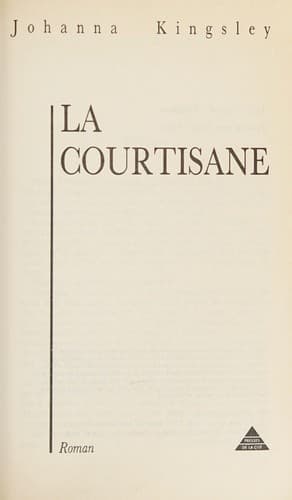 Cover image for La courtisane
