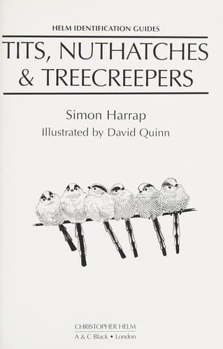 Cover image for Tits, nuthatches & treecreepers