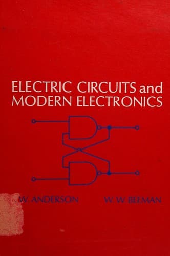 Cover image for Electric circuits and modern electronics