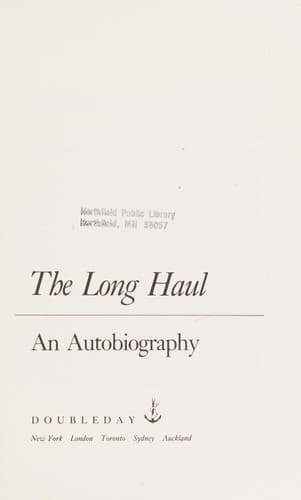 Cover image for The long haul