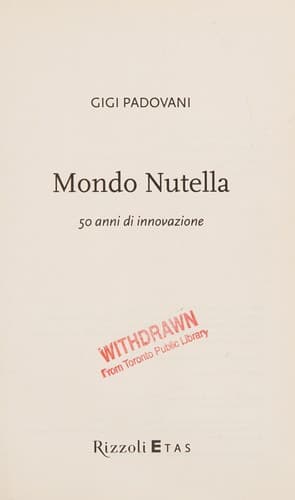 Mondo Nutella